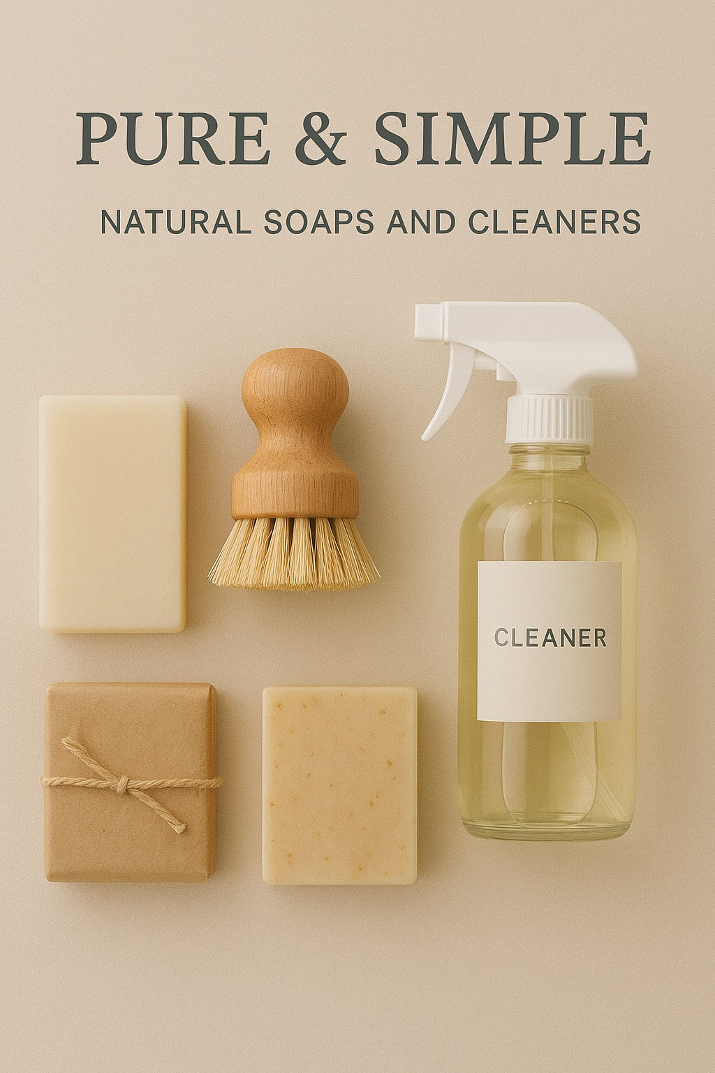 Pure & Simple: Natural Soaps and Cleaners