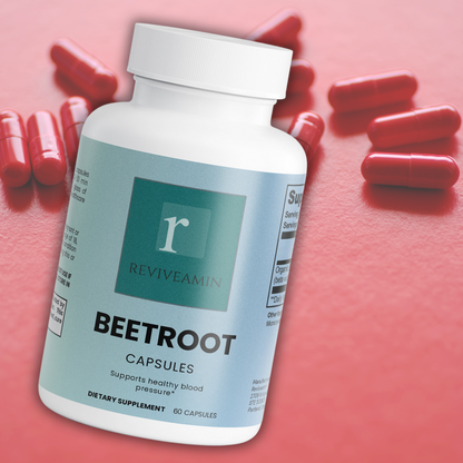 Beetroot Capsules – Nitric Oxide Support, Blood Pressure & Athletic Performance